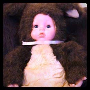 Anne Geddes Baby Bunny Doll